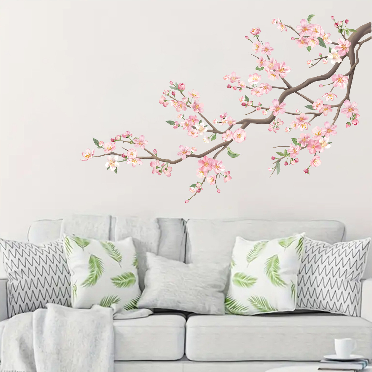 Watercolour Bird Flower Wall S - đánh giá và giá Baby Girl Nursery Quotes