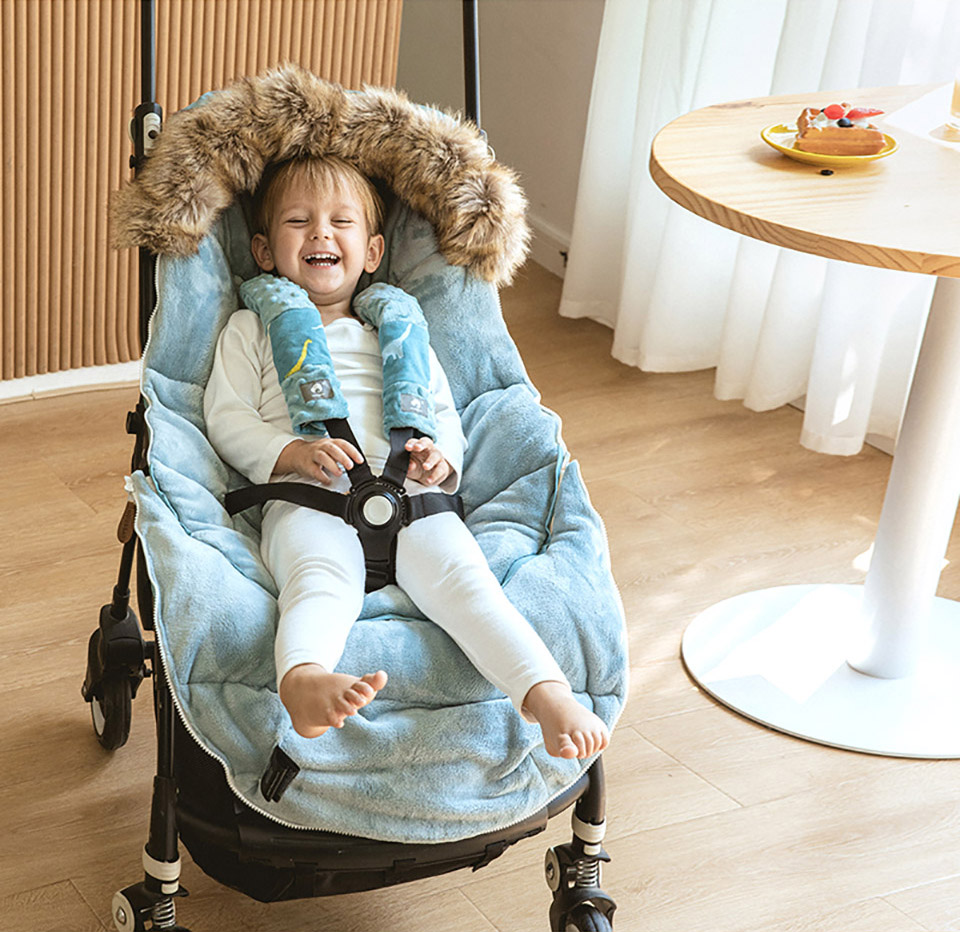Stroller Sleeping Bag Winter U - đánh giá và giá Baby Nursery Trolley