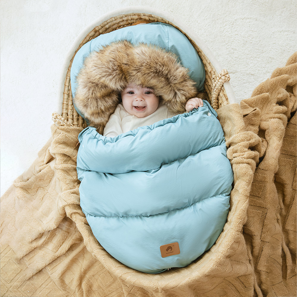 Stroller Sleeping Bag Winter U - đánh giá và giá Baby Nursery Trolley