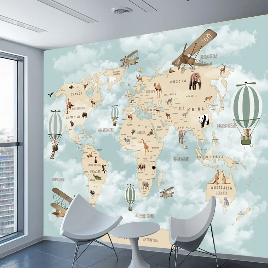 3d Hình Bức Bích Họa Hoạt Hình - đánh giá và giá Baby Nursery Peel And Stick Wallpaper