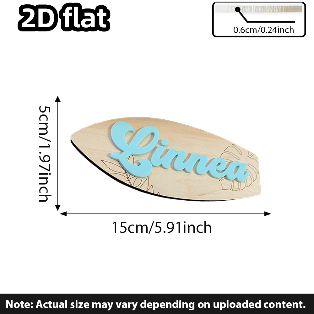 Surfboard Baby Name Signboard  - đánh giá và giá Baby Nursery Boy