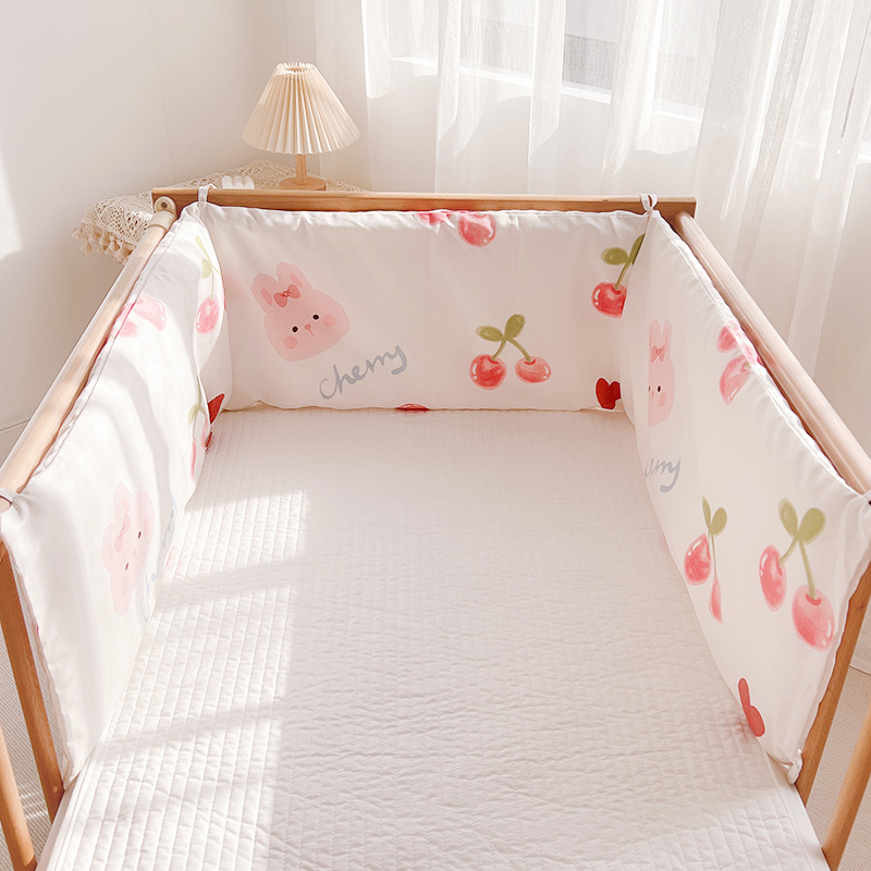 Crib Bumper Around Cot Baby Nu - đánh giá và giá Baby Nursery Boy
