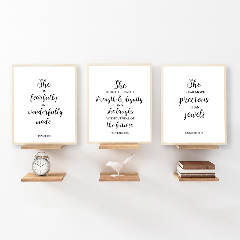 Câu Kinh Thánh Trích Kitô Giáo - đánh giá và giá Baby Girl Nursery Quotes