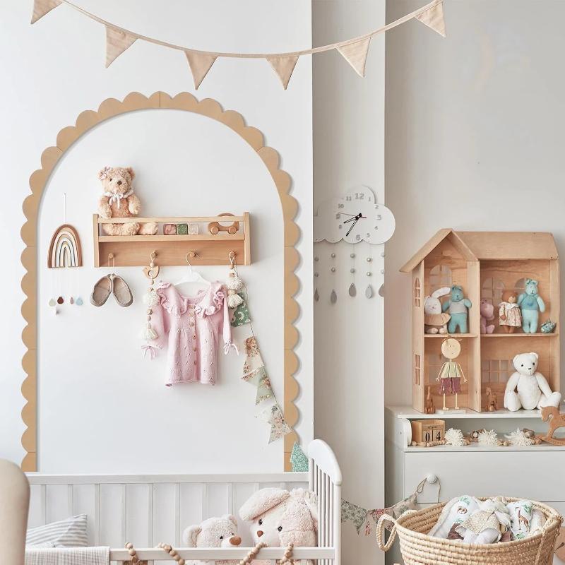 [New] Wood Wall Arch Decor DIY - đánh giá và giá Baby Nursery Frames
