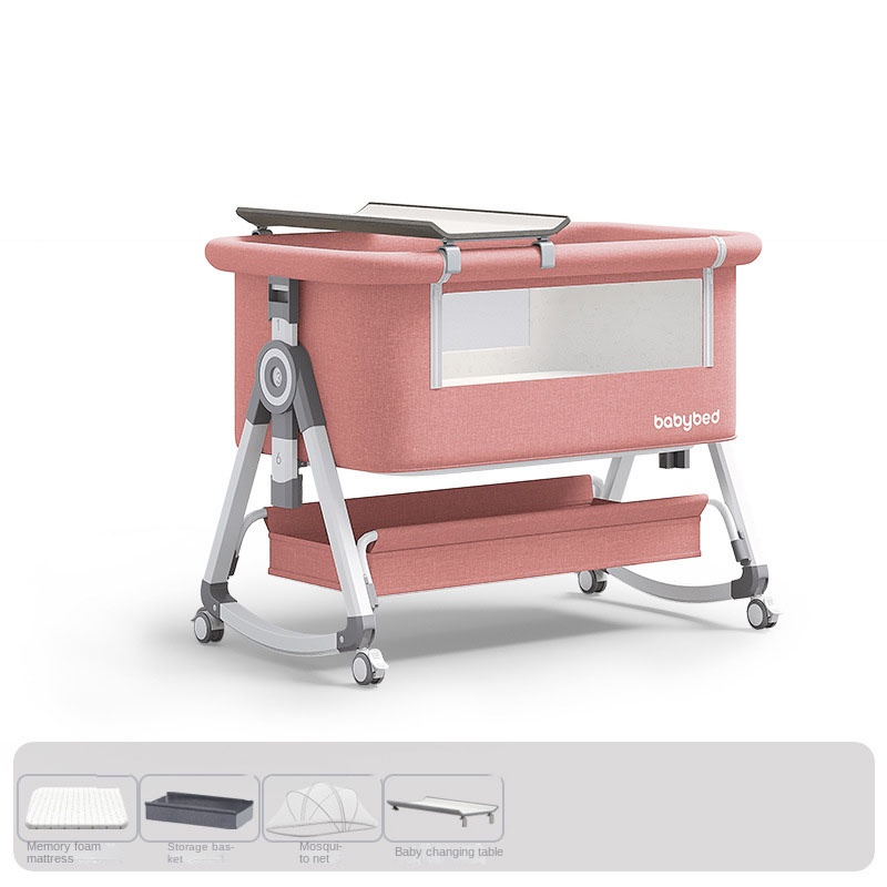 Baby Crib , Portable and Adjus - đánh giá và giá Baby Nursery Trolley