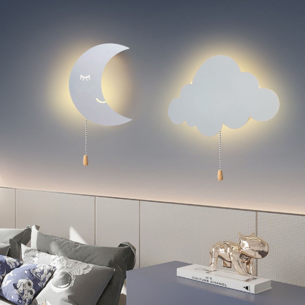USB Port Charge AA Battery Ope - đánh giá và giá Baby Nursery Wall Lights