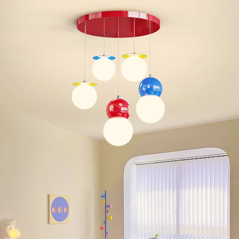 Bubble Ball Chandelier - Color - đánh giá và giá Baby Nursery Light Fixture