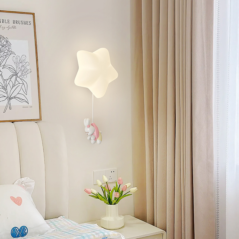 Romantic Star Wall Lamp For Nu - đánh giá và giá Baby Nursery Wall Lights