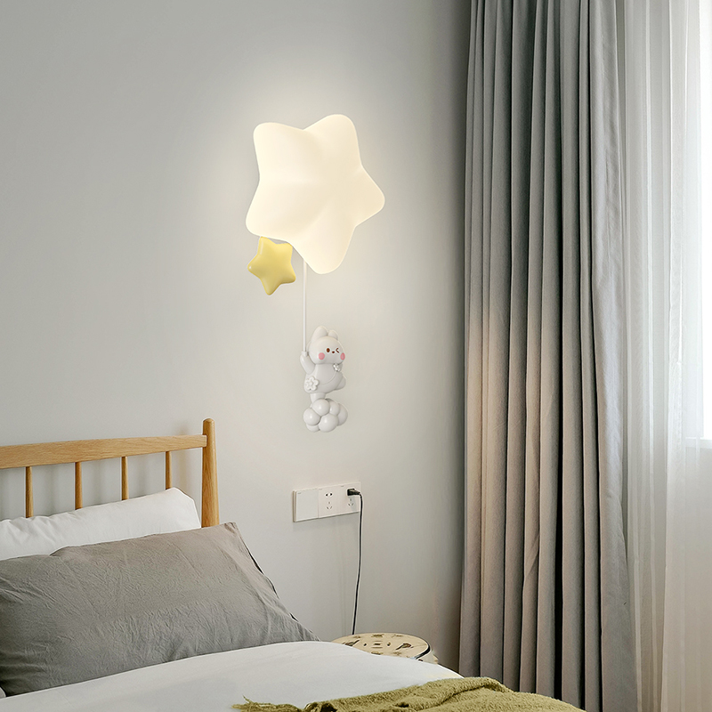 Romantic Star Wall Lamp For Nu - đánh giá và giá Baby Nursery Wall Lights
