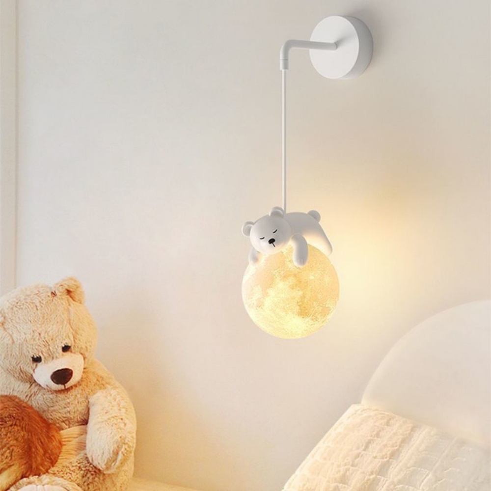 Cute Animal Wall Lamp White Ra - đánh giá và giá Baby Nursery Wall Lights