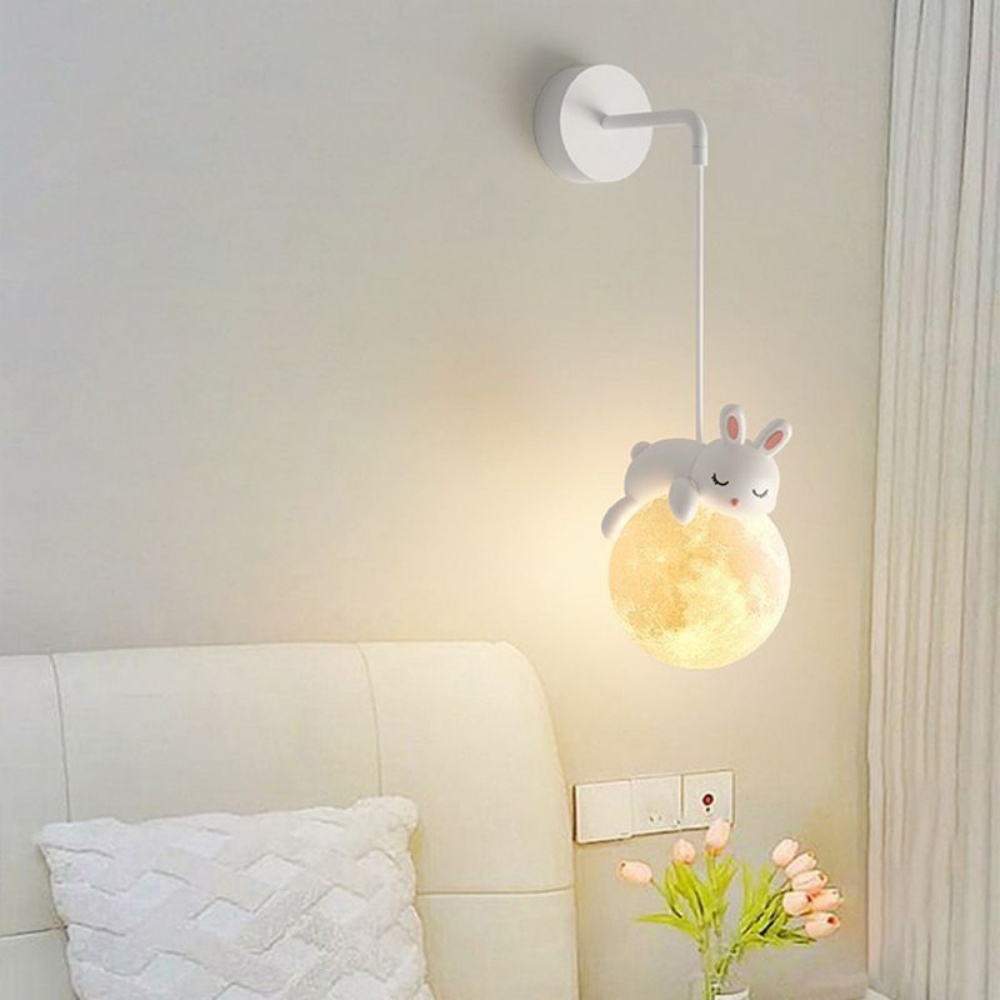Cute Animal Wall Lamp White Ra - đánh giá và giá Baby Nursery Wall Lights