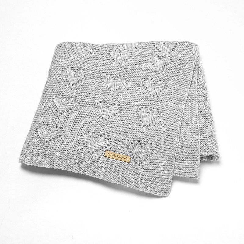 Baby Cotton Blankets Knitted N - đánh giá và giá Baby Nursery Boy