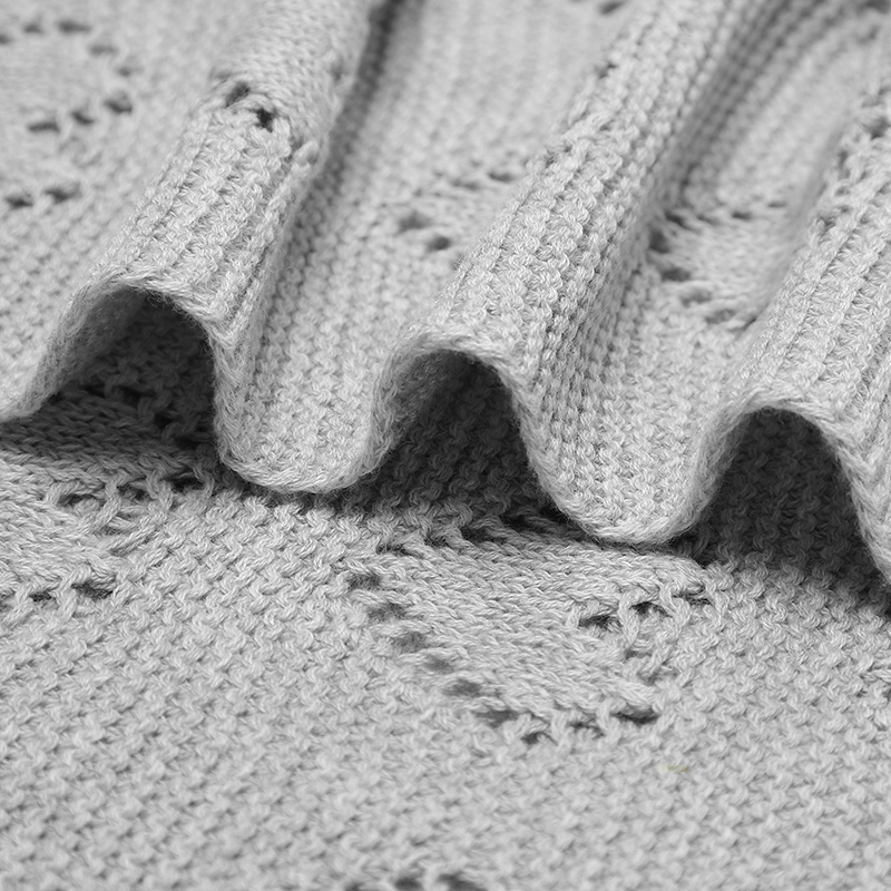 Baby Cotton Blankets Knitted N - đánh giá và giá Baby Nursery Boy