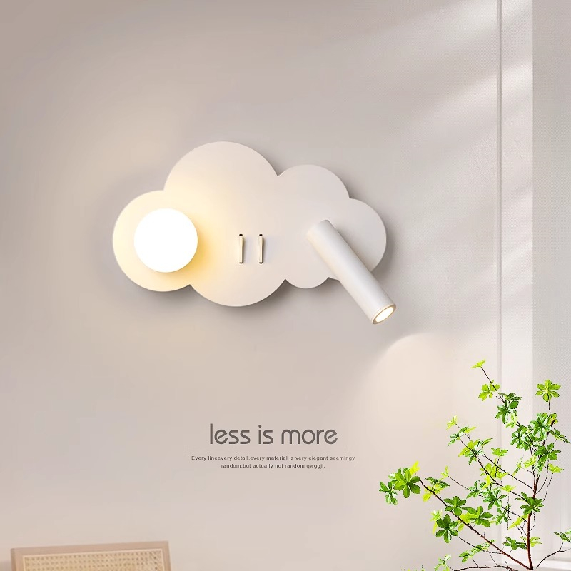 Cloud Bedroom Wall Lamp With S - đánh giá và giá Baby Nursery Wall Lights