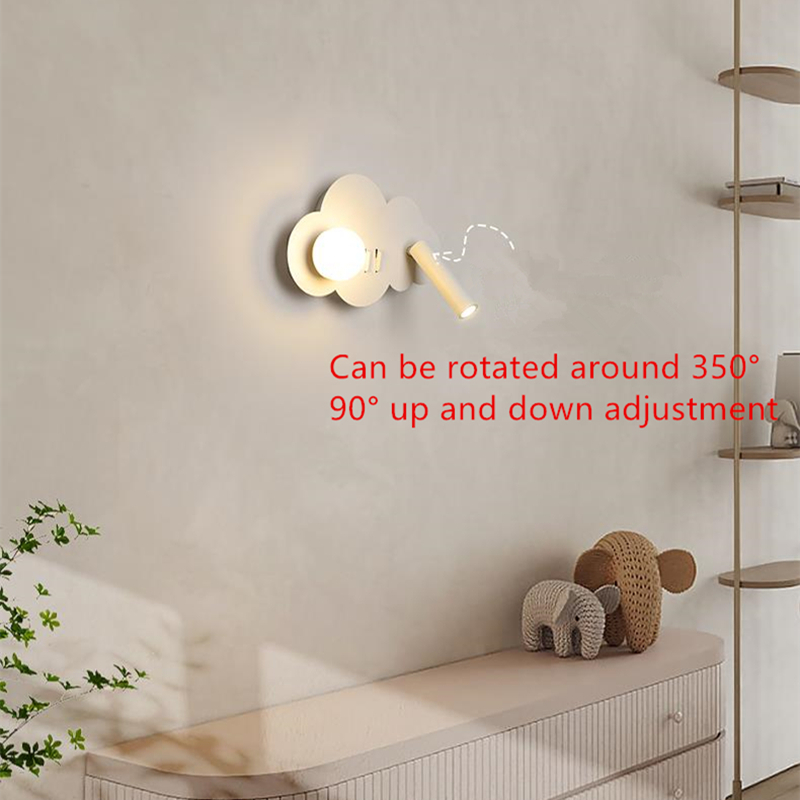 Cloud Bedroom Wall Lamp With S - đánh giá và giá Baby Nursery Wall Lights