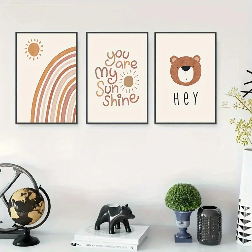 (No frame)3pcs Canvas Art Set, - đánh giá và giá Baby Nursery Frames