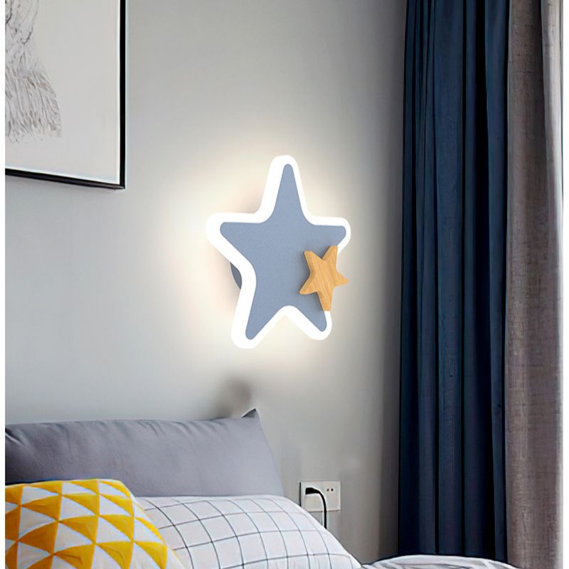 Cartoon LED Rocket Wall Lamp M - đánh giá và giá Baby Nursery Wall Lights