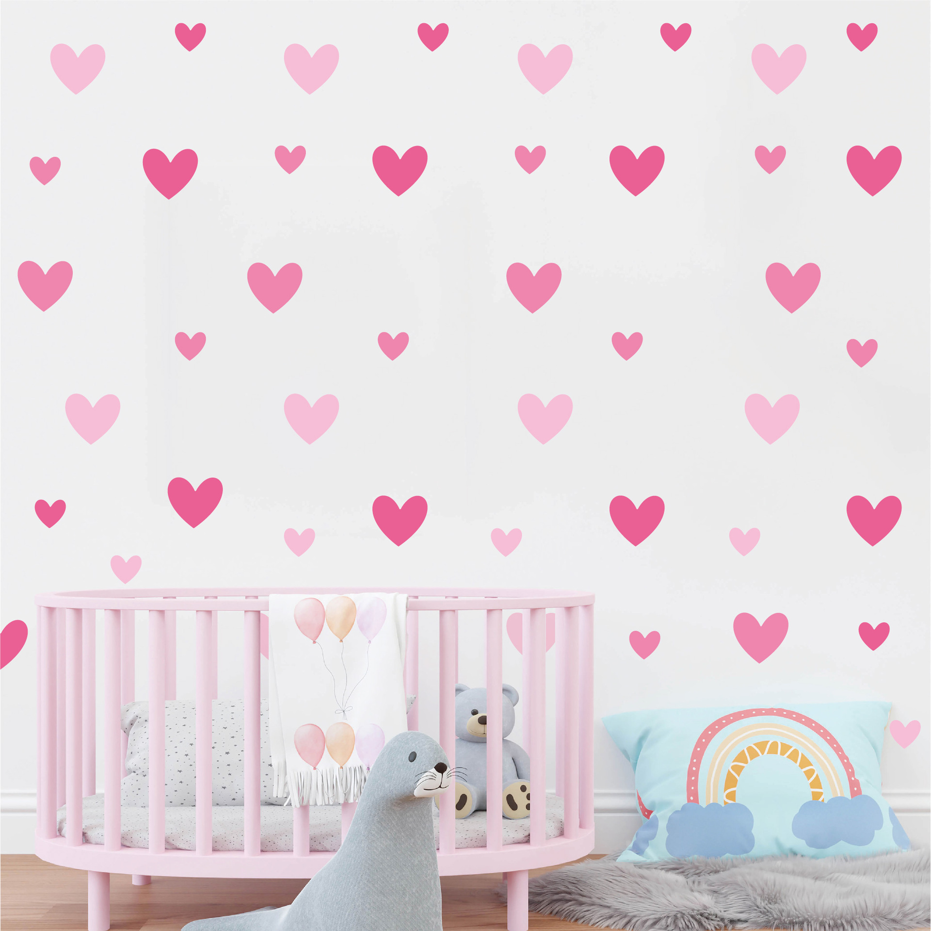 3d pink heart little princess  - đánh giá và giá Baby Girl Nursery Quotes
